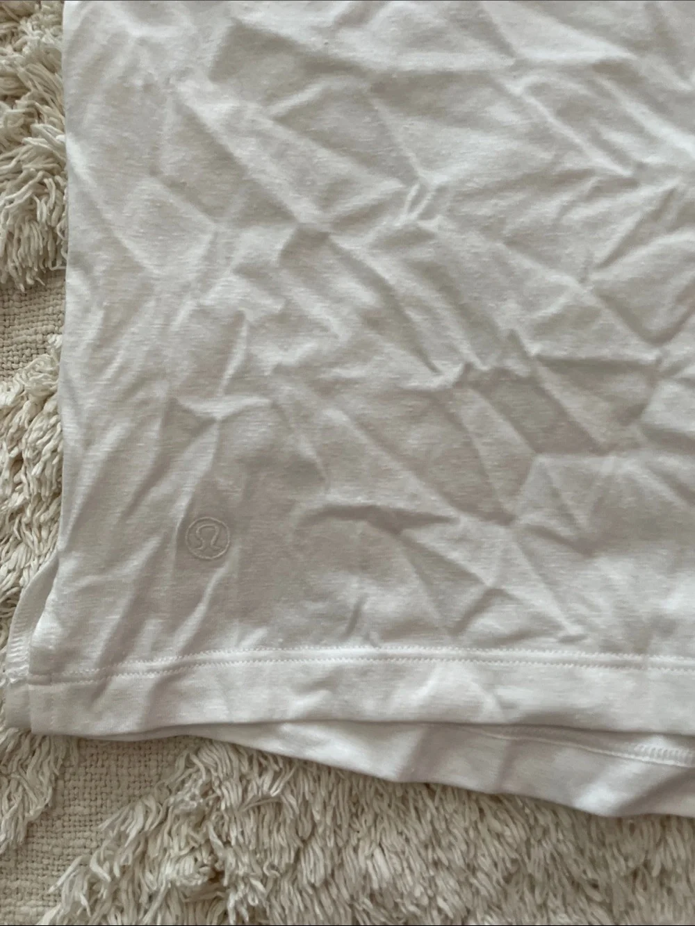 Nwt lululemon classic-fit Cotton Blend Tank Size 2